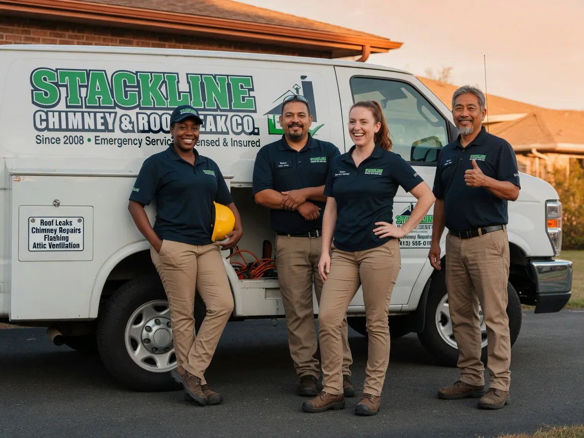 Chimney flashing repair company in Harrisville, NY